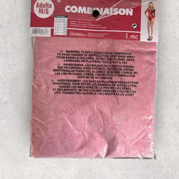 Womens Suit Yourself Red Bodysuit | Size M/L | NWTs - Picture 2 of 3